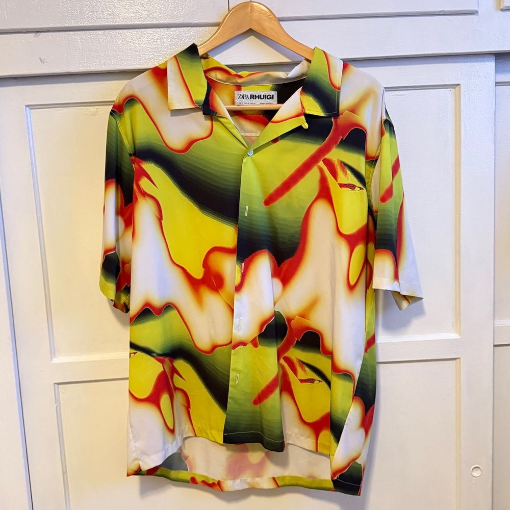 Zara Rhuigi Rhude Botton Up